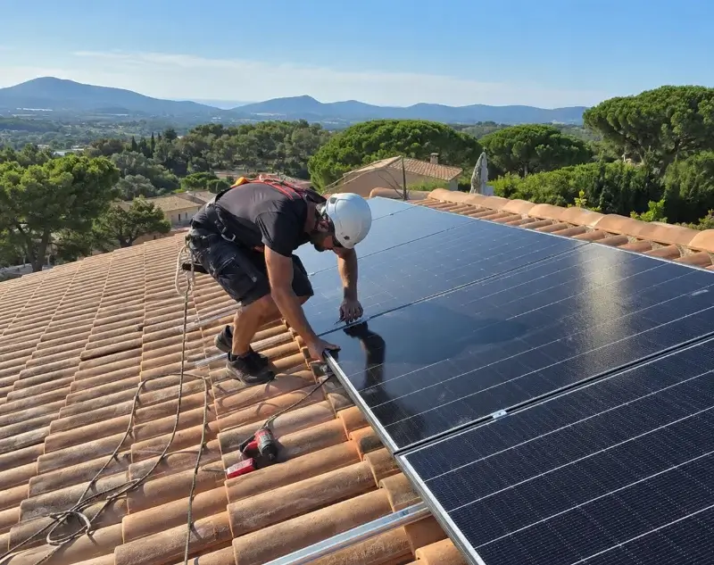 Installateur panneaux solaires Ferrassières — pose photovoltaïque sur toiture