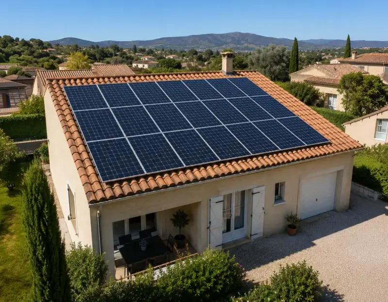 Prime à l'autoconsommation panneaux solaires Ferrassières — aide financière de l'État
